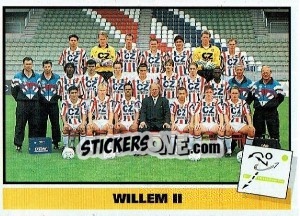Sticker Team photo Willem II - Voetbal 1993-1994 - Panini