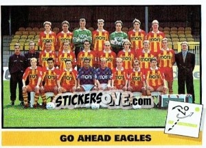 Sticker Team photo Go Ahead Eagles