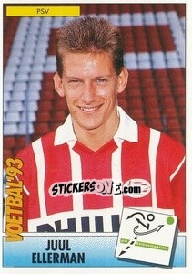 Sticker Juul Ellerman - Voetbal 1992-1993 n. 16 - Panini