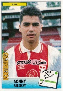 Sticker Sonny Silooy - Voetbal 1992-1993 - Panini