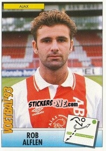 Sticker Rob Alflen - Voetbal 1992-1993 - Panini
