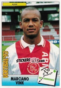 Sticker Marciano Vink - Voetbal 1992-1993 n. 28 - Panini