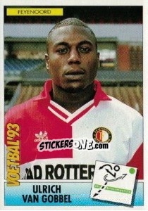 Sticker Ulrich van Gobbel - Voetbal 1992-1993 n. 37 - Panini