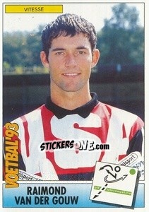 Sticker Raimond van der Gouw - Voetbal 1992-1993 - Panini