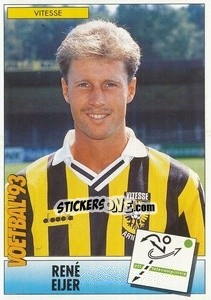Sticker René Eijer - Voetbal 1992-1993 - Panini