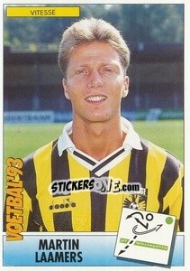 Cromo Martin Laamers - Voetbal 1992-1993 - Panini