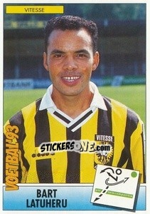 Sticker Bart Latuheru - Voetbal 1992-1993 - Panini