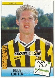 Cromo Huub Loeffen - Voetbal 1992-1993 - Panini