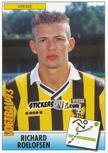 Sticker Richard Roelofsen - Voetbal 1992-1993 n. 64 - Panini