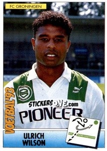 Sticker Ulrich Wilson - Voetbal 1992-1993 n. 70 - Panini