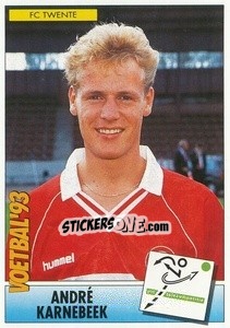 Sticker André Karnebeek - Voetbal 1992-1993 n. 84 - Panini