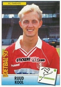 Sticker Ruud Kool - Voetbal 1992-1993 n. 85 - Panini