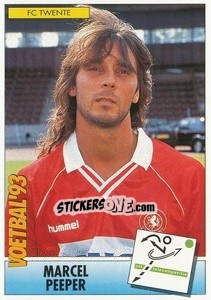 Cromo Marcel Peeper - Voetbal 1992-1993 - Panini