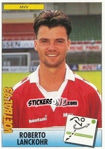 Sticker Roberto Lanckohr - Voetbal 1992-1993 n. 102 - Panini