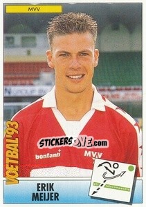 Sticker Erik Meijer - Voetbal 1992-1993 - Panini