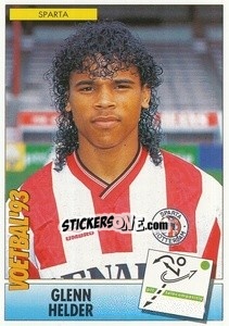 Sticker Glenn Helder - Voetbal 1992-1993 - Panini