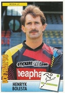 Figurina Henryk Bolesta - Voetbal 1992-1993 - Panini