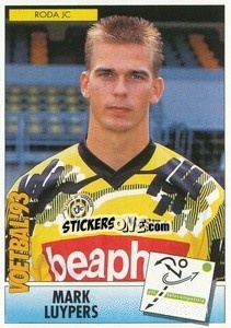 Sticker Mark Luypers - Voetbal 1992-1993 - Panini