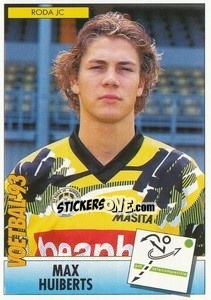 Sticker Max Huiberts - Voetbal 1992-1993 n. 126 - Panini
