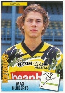 Figurina Max Huiberts - Voetbal 1992-1993 - Panini