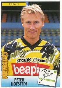 Sticker Peter Hofstede - Voetbal 1992-1993 - Panini