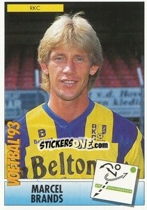 Sticker Marcel Brands - Voetbal 1992-1993 n. 131 - Panini