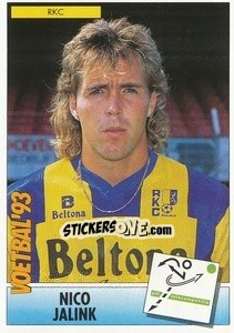 Sticker Nico Jalink - Voetbal 1992-1993 - Panini