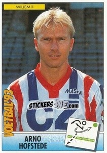 Cromo Arno Hofstede - Voetbal 1992-1993 - Panini