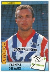 Sticker Earnest Stewart - Voetbal 1992-1993 n. 163 - Panini