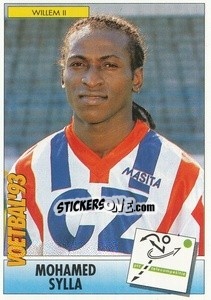 Sticker Mohamed Sylla - Voetbal 1992-1993 n. 164 - Panini