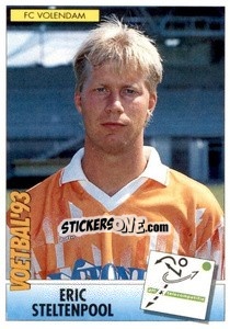 Sticker Eric Steltenpool - Voetbal 1992-1993 - Panini