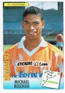 Sticker Michael Reiziger - Voetbal 1992-1993 - Panini