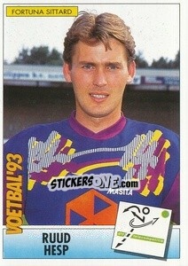 Sticker Ruud Hesp - Voetbal 1992-1993 - Panini