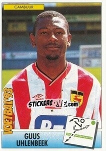 Figurina Guus Uhlenbeek - Voetbal 1992-1993 - Panini