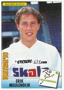 Figurina Erik Meulendijk - Voetbal 1992-1993 - Panini