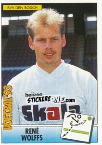 Sticker René Wolffs - Voetbal 1992-1993 - Panini