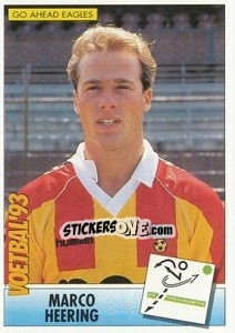 Sticker Marco Heering - Voetbal 1992-1993 n. 229 - Panini