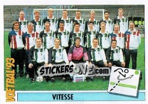Cromo Team Vitesse - Voetbal 1992-1993 - Panini