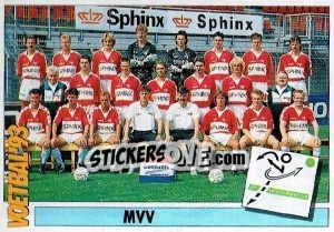 Sticker Team MVV - Voetbal 1992-1993 - Panini