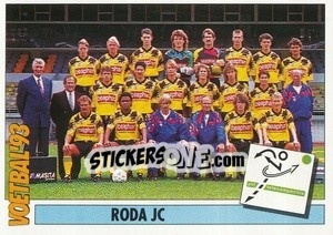 Sticker Team Roda JC - Voetbal 1992-1993 - Panini