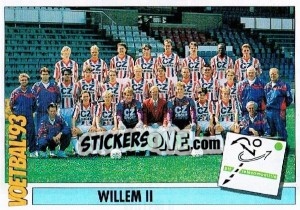 Sticker Team Willem II - Voetbal 1992-1993 - Panini