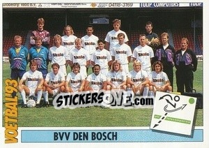 Sticker Team BVV Den Bosch - Voetbal 1992-1993 n. 251 - Panini