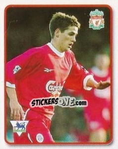 Sticker Michael Owen (Golden Boot) - F.A. Premier League SuperStars 1999-2000 n. 2 - Topps