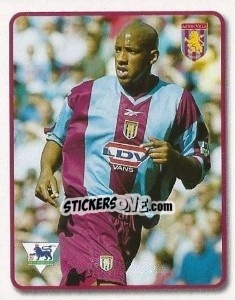 Sticker Dion Dublin - F.A. Premier League SuperStars 1999-2000 n. 8 - Topps