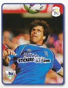 Sticker Gianfranco Zola - F.A. Premier League SuperStars 1999-2000 - Topps
