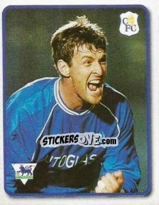 Sticker Chris Sutton - F.A. Premier League SuperStars 1999-2000 n. 19 - Topps