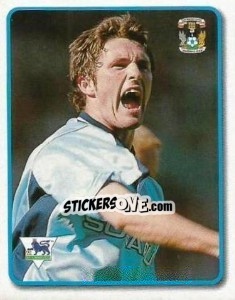 Figurina Robbie Keane - F.A. Premier League SuperStars 1999-2000 - Topps