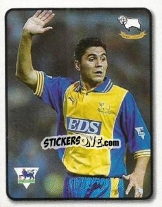 Sticker Esteban Fuertes - F.A. Premier League SuperStars 1999-2000 n. 29 - Topps