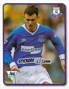 Sticker Francis Jeffers - F.A. Premier League SuperStars 1999-2000 n. 33 - Topps