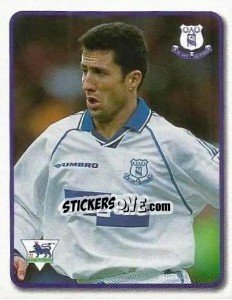 Sticker John Collins - F.A. Premier League SuperStars 1999-2000 - Topps